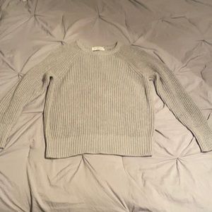 H&M L.O.G.G. Medium Gray Knit Sweater